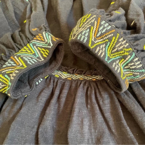 Free People Much Love Mini Dress Tunic Top - Picture 16 of 16